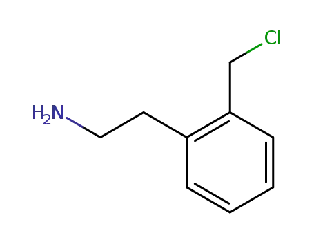 Molecular Structure of 855386-32-2 (2-chloromethyl-phenethylamine)