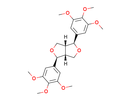 1H,3H-Furo[3,4-c]furan,tetrahydro-1,4-bis(3,4,5-trimethoxyphenyl)-, (1S,3aR,4S,6aR)-