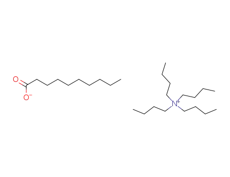 Molecular Structure of 34283-64-2 (tetrabutylammonium decanoate)