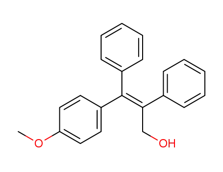 (Z)-3-(4-methoxyphenyl)-2,3-diphenylprop-2-en-1-ol
