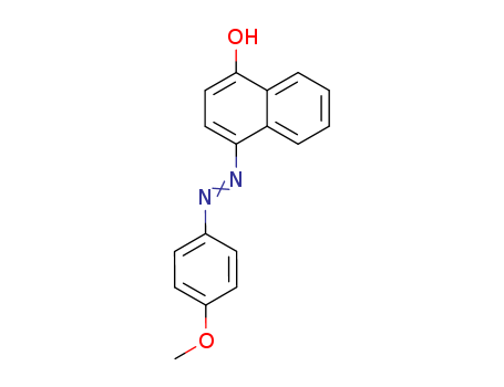 1-Naphthalenol,4-[2-(4-methoxyphenyl)diazenyl]- cas  3009-53-8