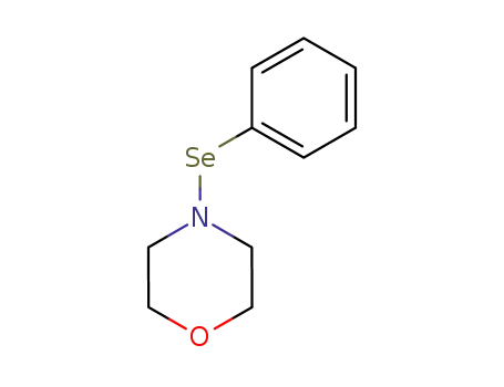 Molecular Structure of 82737-08-4 (Morpholine, 4-(phenylseleno)-)