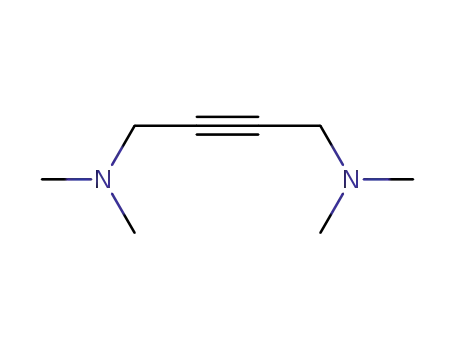 Molecular Structure of 111-53-5 (1,4-BIS(DIMETHYLAMINO)-2-BUTYNE)