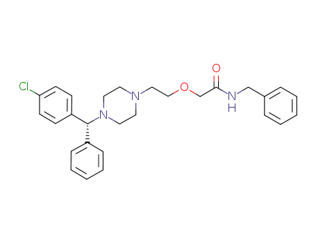 Molecular Structure of 1150310-68-1 (levocetirizine N-benzyl amide)