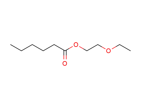 Molecular Structure of 34912-29-3 (2-ethoxyethyl hexanoate)