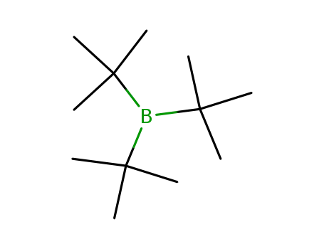 Molecular Structure of 1113-42-4 (Borane, tris(1,1-dimethylethyl)-)
