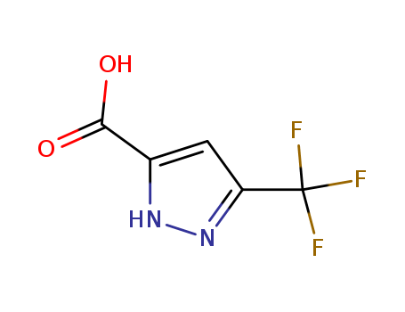 1H-Pyrazole-3-carboxylicacid, 5-(trifluoromethyl)- cas  129768-28-1
