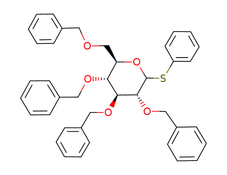 a-D-Mannopyranoside, phenyl 2,3,4,6-tetrakis-O-(phenylmethyl)-1-thio-