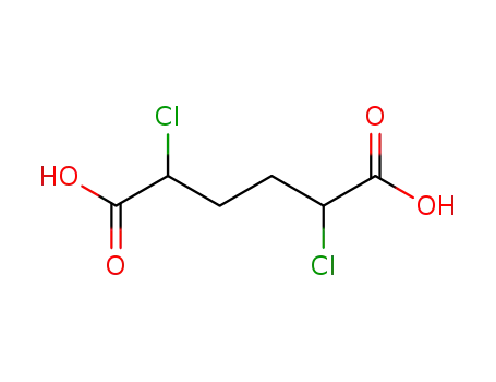 Molecular Structure of 20249-07-4 (Hexanedioic acid, 2,5-dichloro-)