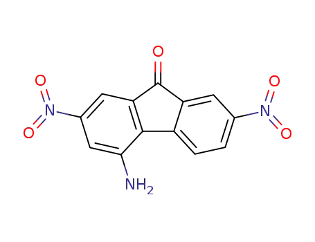 Molecular Structure of 84409-01-8 (4-amino-2,7-dinitro-9-fluorenone)