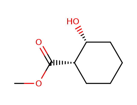 Molecular Structure of 936-03-8 (Cyclohexanecarboxylic acid, 2-hydroxy-, methyl ester, cis-)
