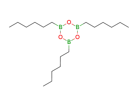 Molecular Structure of 7325-10-2 (trihexylboroxin)