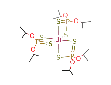 Molecular Structure of 42294-79-1 (bismuth(III) tris(diisopropyldithiophosphate))