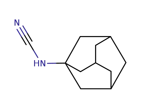Molecular Structure of 15784-82-4 (1-ADAMANTYLCYANAMIDE)