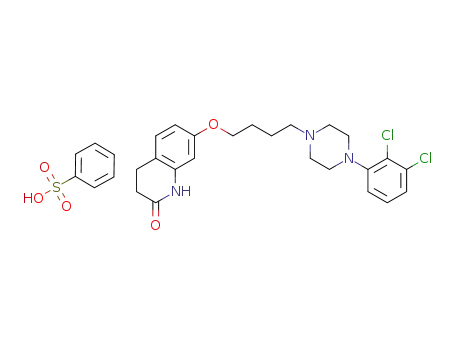 Molecular Structure of 1258382-09-0 (aripiprazole-benzenesulfonic acid)