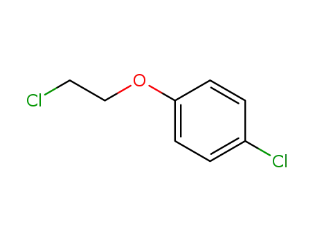 Molecular Structure of 13001-28-0 (1-Chloro-4-(2-chloroethoxy)benzene)