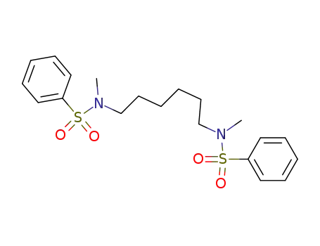 <i>N</i>,<i>N</i>'-dimethyl-<i>N</i>,<i>N</i>'-hexanediyl-bis-benzenesulfonamide