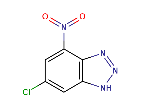 1H-Benzotriazole, 6-chloro-4-nitro-