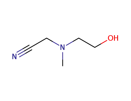Molecular Structure of 37836-17-2 (2-((2-hydroxyethyl)(methyl)amino)acetonitrile)