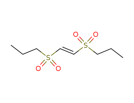 Propane,1,1'-[(1E)-1,2-ethenediylbis(sulfonyl)]bis- (9CI)