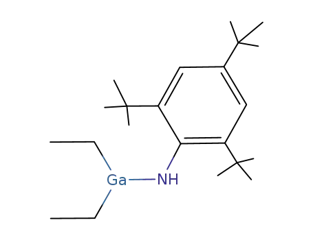 Molecular Structure of 230310-74-4 (Et<sub>2</sub>Ga(NH[C<sub>6</sub>H<sub>2</sub>(2,4,6-t-Bu)3]))