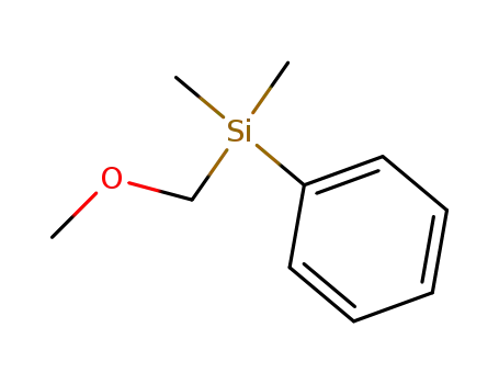 Molecular Structure of 17876-91-4 (methoxy(dimethylphenylsilyl)methane)