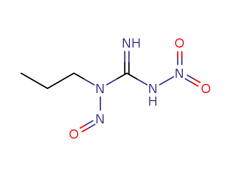 Molecular Structure of 13010-07-6 (N'-NITRO-N-NITROSO-N-PROPYLGUANIDINE)