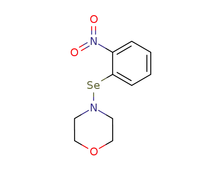 Molecular Structure of 105358-09-6 (Morpholine, 4-[(2-nitrophenyl)seleno]-)