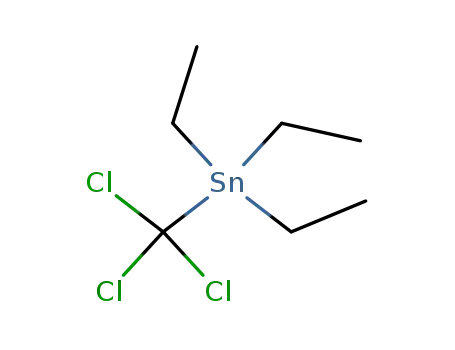 Triethyl-trichlormethyl-zinn