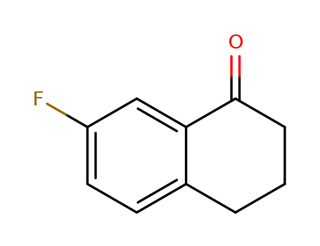 Molecular Structure of 2840-44-0 (7-FLUORO-1-TETRALONE)