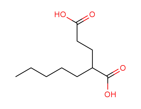 Molecular Structure of 32806-66-9 (Pentanedioic acid, 2-pentyl-)