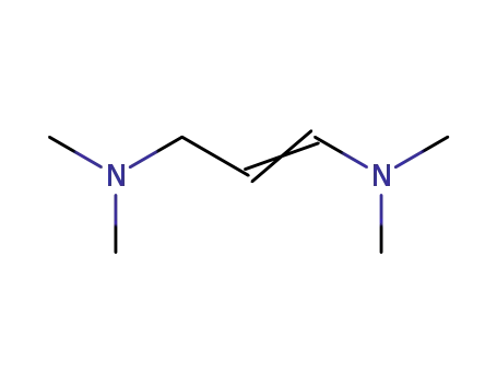 Molecular Structure of 17471-59-9 (N,N,N',N'-Tetramethyl-1-propene-1,3-diamine)