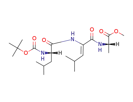 Boc-L-Leu-(Z)-ΔLeu-L-Ala-OMe