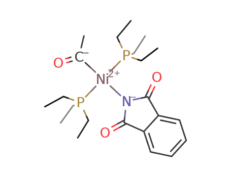 acetyl(phthalimido)bis(triethylphosphine)nickel(II)