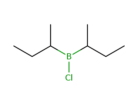 Molecular Structure of 36140-17-7 (Borane, chlorobis(1-methylpropyl)-)