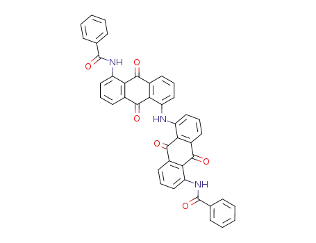 Molecular Structure of 129-28-2 (N,N'-[iminobis(9,10-dihydro-9,10-dioxoanthracene-5,1-diyl)]bis(benzamide))