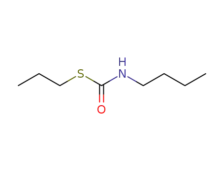 Molecular Structure of 39078-74-5 (butyl-thiocarbamic acid <i>S</i>-propyl ester)