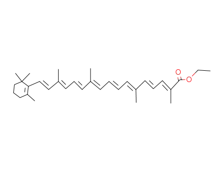 Molecular Structure of 1109-11-1 (ETHYL BETA-APO-8'-CAROTENOATE (TRANS))