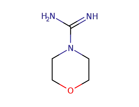 Molecular Structure of 17238-66-3 (4-MORPHOLINECARBOXAMIDINE)