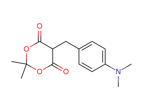 5-(4-(dimethylamino)phenylmethyl)-2,2-dimethyl-1,3-dioxane-4,6-dione