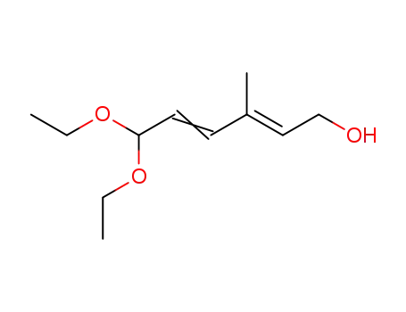 (2<i>E</i>,4Ξ)-6,6-diethoxy-3-methyl-hexa-2,4-dien-1-ol