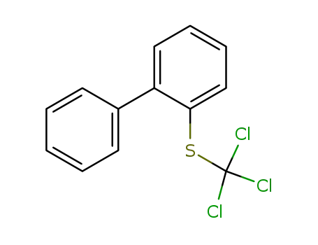 Molecular Structure of 220156-12-7 (2-<(Trichloromethyl)thio>biphenyl)