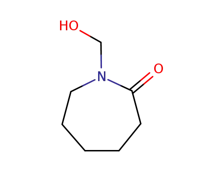 Molecular Structure of 13088-64-7 (hexahydro-1-(hydroxymethyl)-2H-azepin-2-one)