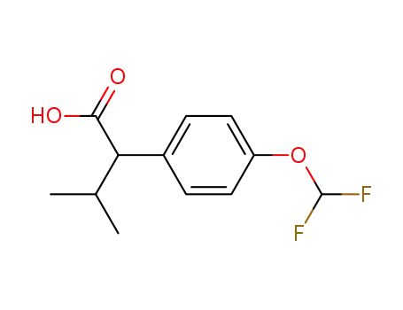 2- (4- 디 플루오 로메 톡시) 페닐 -3- 메틸 부티르산