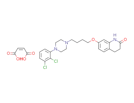 7-(4-(4-(2,3-dichlorophenyl)-1-piperazinyl)-butoxy)-3,4-dihydro-2(1H)-carbostyril maleate