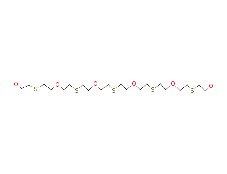 Molecular Structure of 121262-73-5 (6,12,18,24-tetraoxa-3,9,15,21,27-pentathia-nonacosane-1,29-diol)