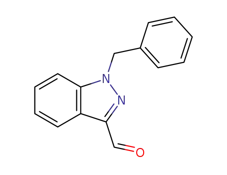 Molecular Structure of 1186509-61-4 (1-benzyl-1H-indazole-3-carbaldehyde)