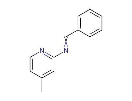 N-(4-methylpyridin-2-yl)-1-phenyl-methanimine cas  5350-40-3