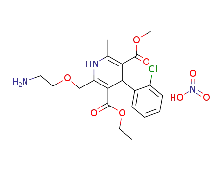 Molecular Structure of 246852-13-1 (amlodipine nitrate)