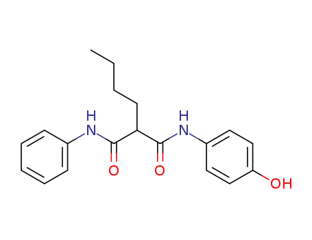 butyl-malonic acid anilide-(4-hydroxy-anilide)